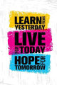 Mini motivational Quotes Photocards for Mobile case Laptop Note book cover. ( Premium ink HD Printing). 