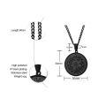 Seven Archangels Seal Angel Jewelry Magic Pendant Occult Necklace Gabriel Zadkiel Samael Raphael Stainless Steel. 