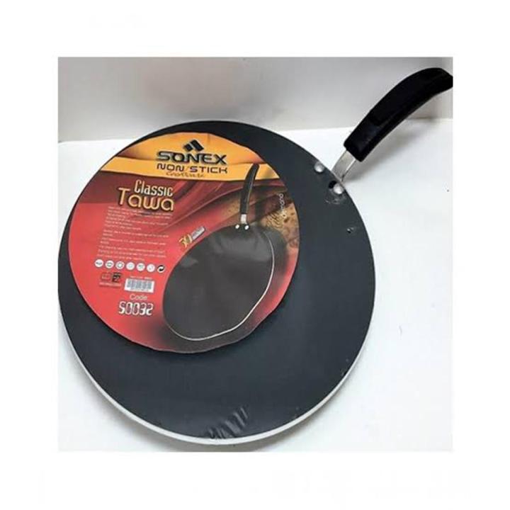 10 inch Sonex non stick tawa tray for roasting bread maker pan heavy quality tawa pan roti tawa fry pan tawa medium size