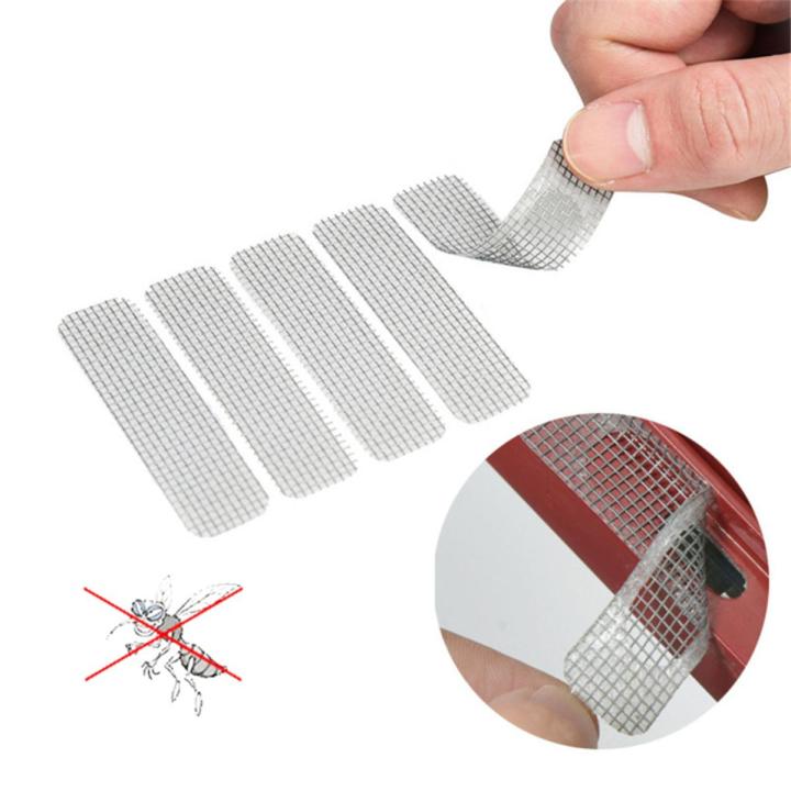 5 Pieces Durable Insect-proof Door and Window Mosquito Net Net Repair Tape Repair Plastic Window Repair Parts Children's Room