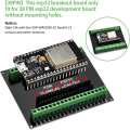 ESP32 Expansion Board GPIO Expansion Board Compatible with ESP32 WiFi Bluetooth Development Board NodeMCU-32S Lua 38Pin GPIO Expansion Board. 