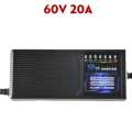 Dry Battery Charger 60V 20AH for Electric Bike Electric Scooty Charger with Percentage Bar. 