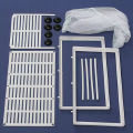 Breeding Fish Tank Incubator Box Two Compartments Aquarium Accessory. 