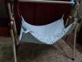 Baby Cradle Soft Cotton Cloth Swing (Only Cloth) (Chatiya Jhoola, Palna, ghodiya hammock )  Jhoolay ka kapra Random Colour And Design. 