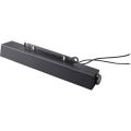 Dell Black Sound Bar Speaker for Ultra sharp LCD Monitors With adapter Used in Pc , Laptop and Tv. 