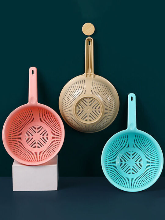 Extra%20thick%20plastic%20basin%20with%20handle,%20kitchen%20long%20handled%20rice%20washer,%20sieve,%20vegetable%20basin,%20drain%20basket,%20and%20bamboo%20-%20Image%202