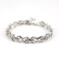 The Vampire Diaries Klaus Caroline Forbes Bracelet Rhinestone Crystal Bow Shine Gift For Gril Fashion Jewelry. 
