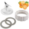 Blade Replacement Parts with Jar Base Cap and O-Ring Seal Gasket Accessories Kit for Hamilton Beach Blender Parts. 