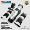 DINGLING RF-609 Hair Trimmer Clipper and Grooming Kit - Rechargeable Hair and Beard Styling and Shaving Machine. 