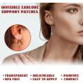 50 Pieces Earring Lobe Support Patches Sweatproof Earring Lift Patches Women. 
