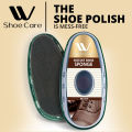 WBM Shoe Shining Sponge - Brown  Instant Shine Polish with Liquid- 11ML. 