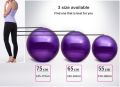 75CM Antiburst Exercise Gym ball with air pump, yoga ball, yoga ball 75cm, exercise ball. 