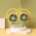 TRIMUX  USB Rechargeable Wearable Portable  Neckband Double Fan Personal Neck Fans. 