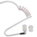 XHHDQES 2X 3.5mm Adjustable Throat Mic Microphone Covert Acoustic Tube Earpiece Headset with Finger PTT for iPhone Android. 