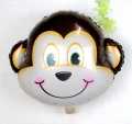 JUNGLE THEME MONKEY FOIL BALLOON 14 INCH. 