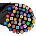 Pack of 60 Acrylate Based Double Side Brush Markers - APMV1415. 