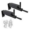 Wall Mounted Knee Bend Leg Raise Dip Bar Abdominal / Dipping Station Dips Bar. 