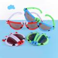 Foldable Kids Sunglasses Girls Boys Glasses Cute Child Eyewear Shades Goggles. 