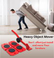 Furniture Moving Transport Tool Set 4 Mover Roller+1 Wheel Bar Heavy Duty Furniture Lifter Lifting Furniture Helper. 