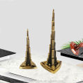 Metal Burj Khalifa Model For Home & Office Decor Size 10 Inch (17.78cm). 
