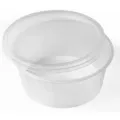Round Food Container Storage Boxes 400ml to 500ml Pack Of 15pcs 1 pc extra on every order, with Separate Lid Clear Transparent Plastic.. 