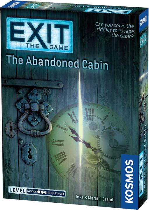 Exit: The Abandoned Cabin | Exit: The Game - Best Quality Game | Family-Friendly, Card-Based at-Home Escape Room Experience for 1 to 4 Players, Ages 12+