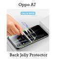 Oppo A7 Back Jelly Protector For Oppo A7 - Matte Protector. 