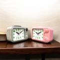 SETO modern Style Loud Alarm Clock Dual Sound (Beep + Bell), Battery Operated, Retro Design, Tabletop Desk Clock for Bedroom & Office. 