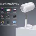 Android Projector TS-3 TS-6 native 720P 2GB/16GB Support 4K WiFi6 BT 90°Adjust Stand Height Adjustable Dustproof. 