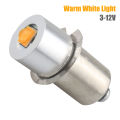 P13.5S 3W DC3V-12V DC6V-24V LED Upgrade Lamp Bulb Flashlight Replacement Bulb Torch Emergency Light Bulbs Work CD Cells. 