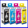 Epson ink bottles 664 pack of 4 colors set 100% Original. 