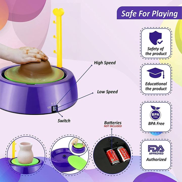 Braintastic%20Kids%20Pottery%20Wheel%20Kit%20-%20Battery%20Operated%20Pottery%20Wheel%20&%20Painting%20Kit%20for%20Beginners%20with%20Modeling%20Clay,%20Sculpting%20Clay%20&%20Tools,%20Arts%20&%20Crafts%20Kids%20Age%208-12,%209yrs+%20-%20Image%203