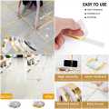 50 Meter Golden Tape - Ceramic Tile Gap Sealing Tape - Wall Decoration Tape Floor Tile Tape. 