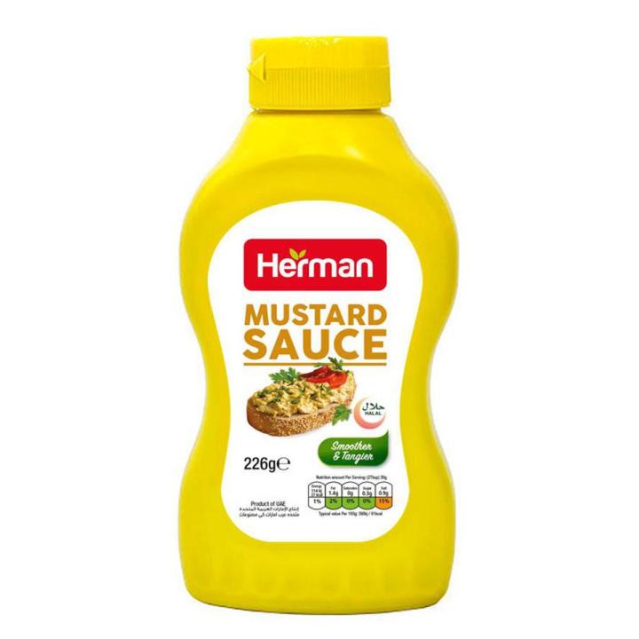 HERMAN MUSTARD SAUCE 226 g