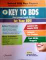 Key To BDS Past Paper Book Series by Dr. Hanzala Khan. 