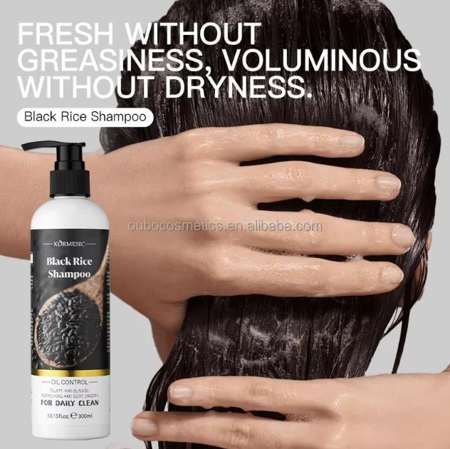 KORMESIC%20Refreshing%20And%20Silk%20Smooth%20Black%20Rice%20Shampoo%20300ml%20KMC58188%20-%20Image%202