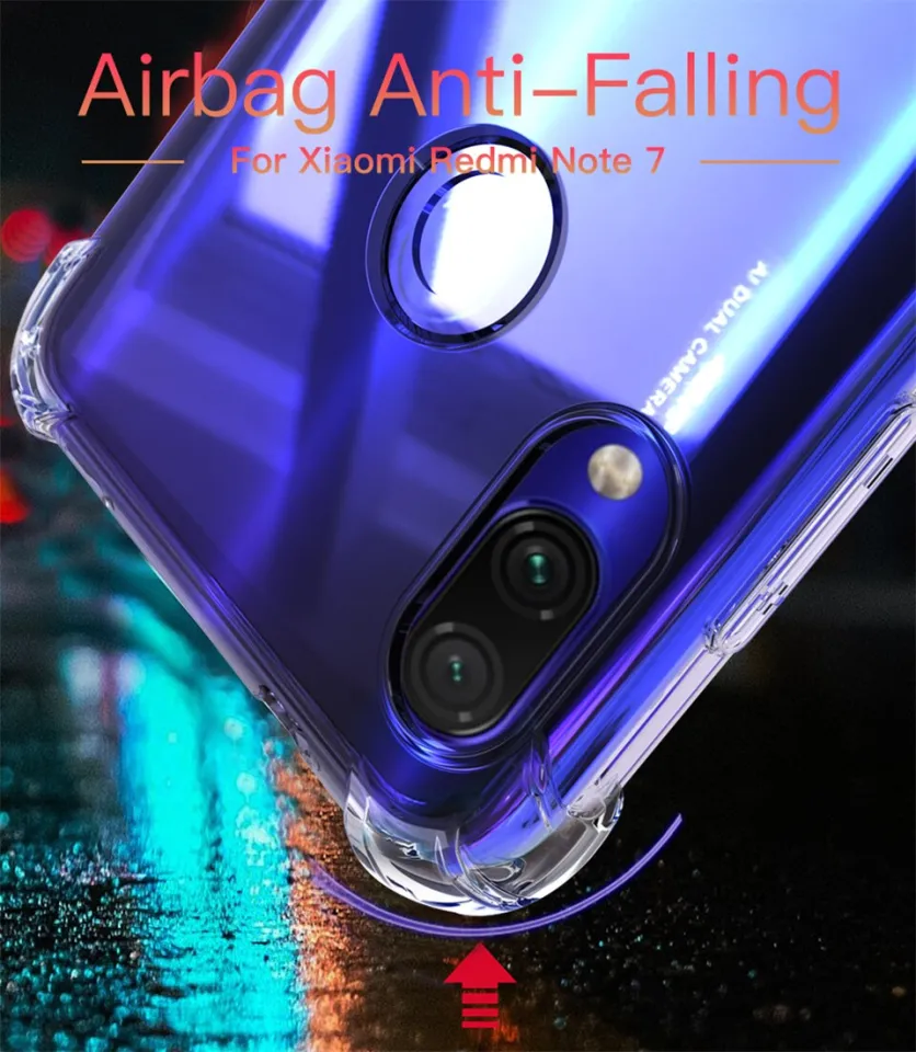 Mixroom Cover Custodia TPU Morbida Per Xiaomi Redmi Note 7 - Stampa Templi Giapponesi U841