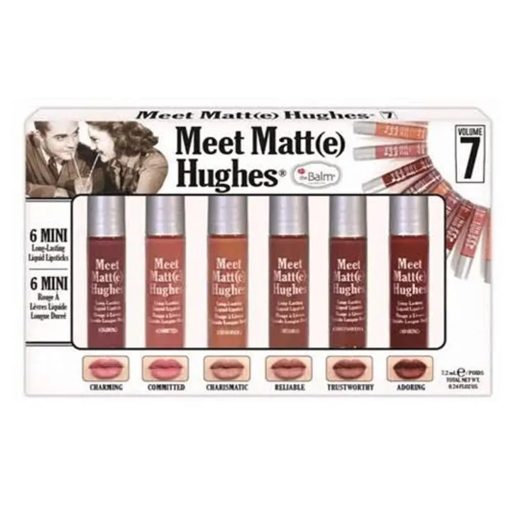 Meat Matte Liquid Lipstick pack of 6pcs