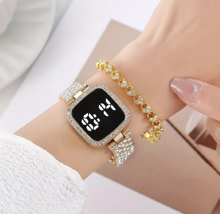 Ladies%20Silver%20Diamond%20Digital%20Touch%20Screen%20LED%20Watch%20For%20Women%20With%20Bracelet%20%7C%20Stylish%20Ladies%20Watches%20in%20Round%20Dial%20With%20Diamond%20Stainless%20Steel%20Jewelry%20Chain%20%7C%20Korean%20Watches%20For%20Girls%20-%20Image%203