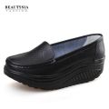 Size 34-41 Ready Stock Kasut Jururawat Ringan Misi Hitam Putih Woman Cut-Outs Wedges Nurse Shoe. 