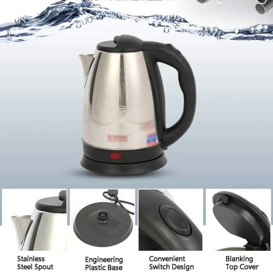 Electric Kettle Liter Stainless Steel Traditional Kettle with