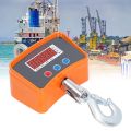 Digital Crane Scale 300KG, Prevent From Falling Heavy Duty Digital Crane Scale Thickened Shell with High Strength Hook for Industrial Mini Electronic Digital Crane Scale,Industrial Precision Electronic Hook Scale,Note random color will be deliver. 