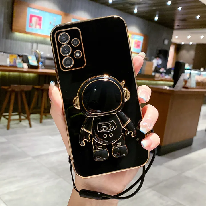 For%20Samsung%20Galaxy%20A32%204G%205G%20A52s%20A52%20A72%20Back%20Cover%20with%20Astronaut%20Folding%20Stand%20Lanyard%20Luxury%206D%20Plating%20Shiny%20Girls%20Phone%20Case%20Square%20Frame%20Soft%20TPU%20Silicone%20Full%20Camera%20Protective%20Cases%20Pouch%20-%20Image%202