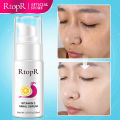 RtopR Vitamin C Serum Snail Brightening Fade Dark Spot Lightening Serum Brightening Skin Care Fine Lines Anti-aging Whiten Moisturize Less Breakouts Facial Serum Skincare for Men and Women 20ml. 