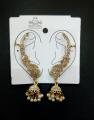 Fancy Stylish Full Ear Design Fashion Jewelry Earrings For Girls & Women - Trendy Cuff Earrings/Cuff Earrings With Crystal - Full Ear Earrings - Full Earrings Jhumka- Ear Cuff. 