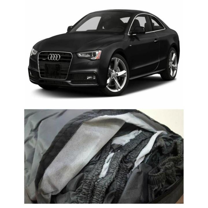 AUDI A5 TOP COVER IMPORTED TAFEETA WHITE FUZZING 100% WATER AND DEW PROOF