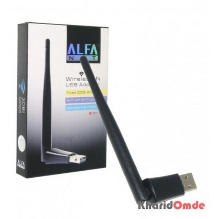 100%25%20Original%20ALFA%20WiFi%20Wireless%20N%20USB%20WiFi%20Adapter%20USB%202.0%20WiFi%20With%20Fixed%203DBi%20Antenna%20For%20Computer%20&%20Laptop%20ALFA%20NET%20W113%20Data%20Transfer%20Speed%20Up%20To%20150/300%20Mbps%20Black,%20ALFA%20NET%20Wireless%20N%20USB%20WiFI%20With%20Fixed%203DBi%20Antenna%20W113%20-%20Image%205