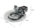 Decorative Daisy Flower Sewing Machine Presser Foot Fits All Low Shank Singer Brother Babylock VikingJanome Kenmore. 