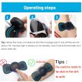 EMS Mini Body Massager Pulse Neck Pain Relief EMS Butterfly Body Massager Men & Women. 