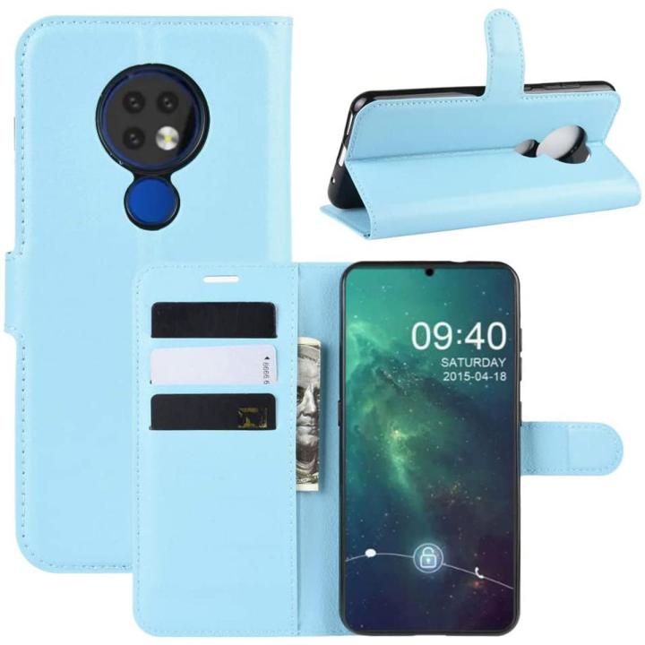 Nokia 7.2 Case, Nokia 6.2 Case, PU Leather with Credit Card Holder Case Slim Wallet Flip with Stand Cover Purse Protective Shell for Nokia 7.2 / Nokia 6.2 Phone Case